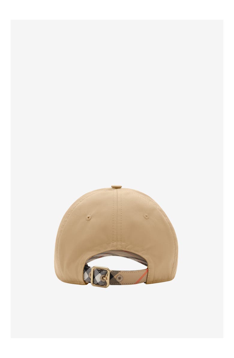Burberry Gabardine Baseball Cap, Alternate, color, Flax Beige/Sand Beige
