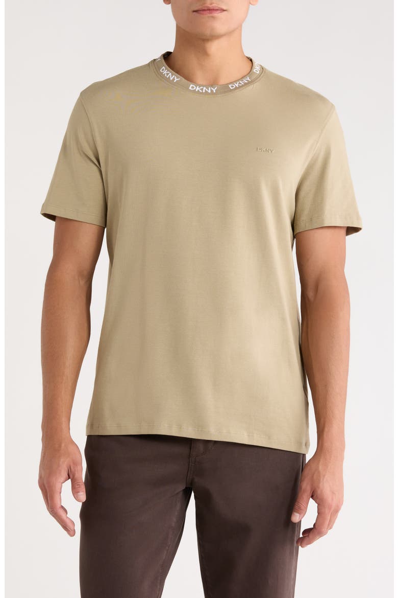 Inwood Ringer T-Shirt, Main, color, CAFE