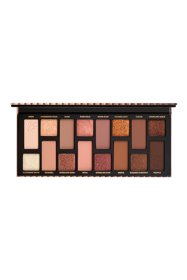 Born This Way The Natural Nudes Eyeshadow Palette, Main, color, NO COLOR