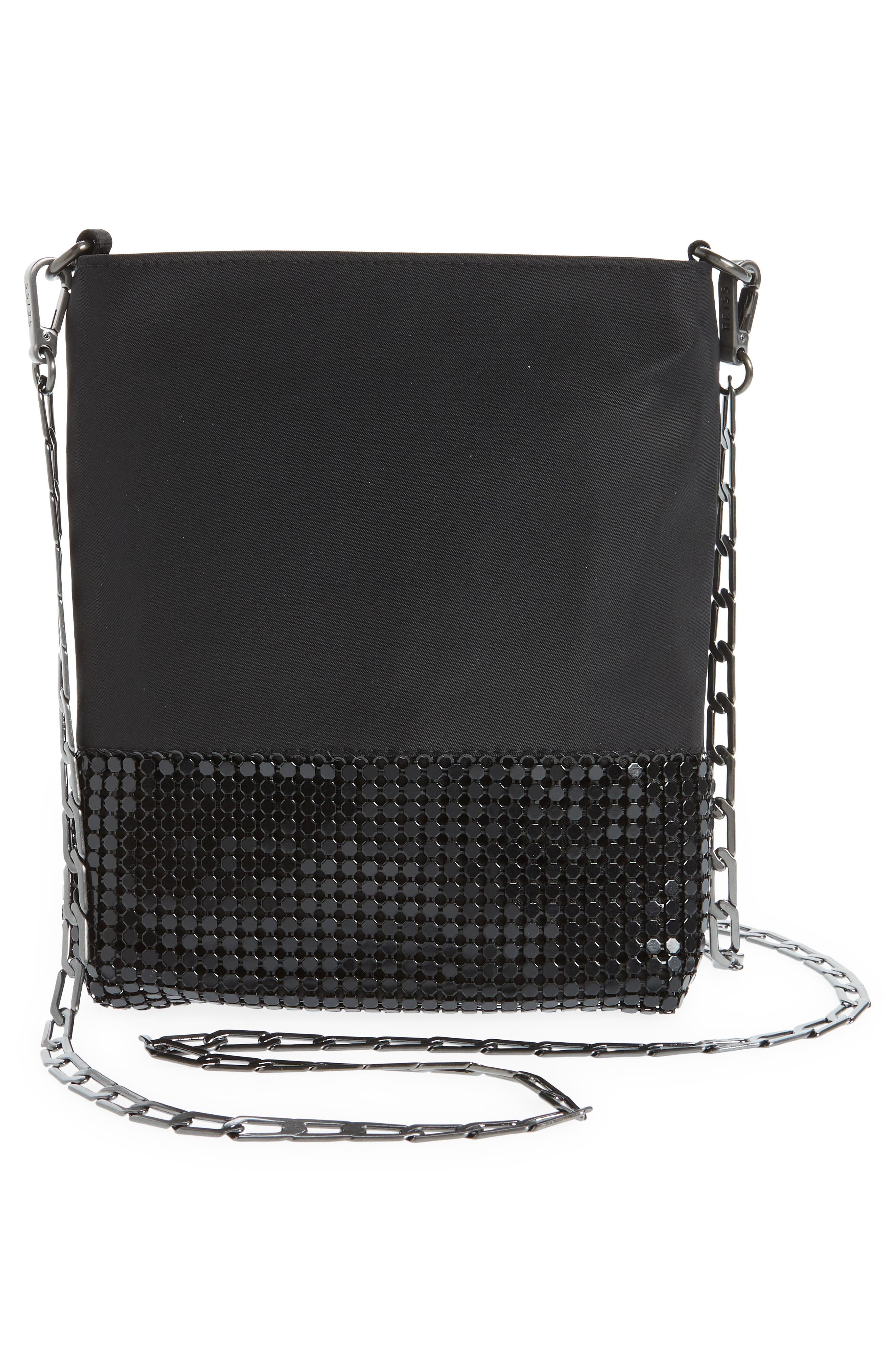 Azure North/South Crossbody, Alternate, color, BLACK