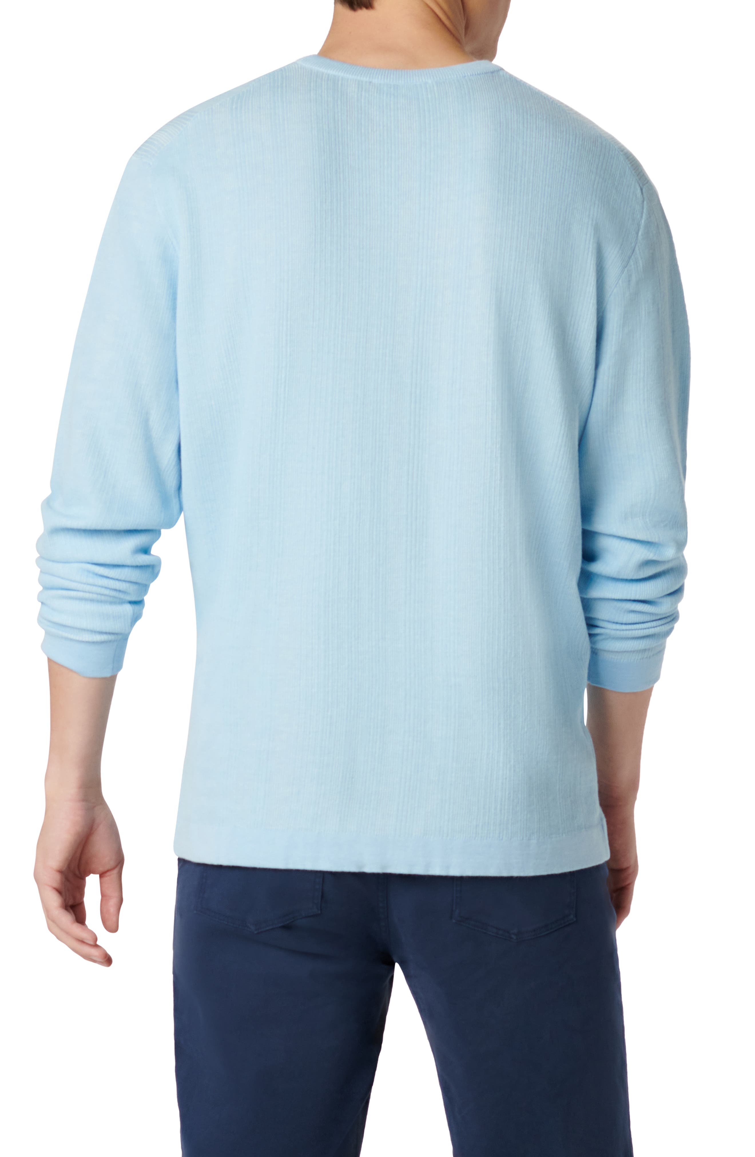 Cotton & Silk Crewneck Sweater - image 2