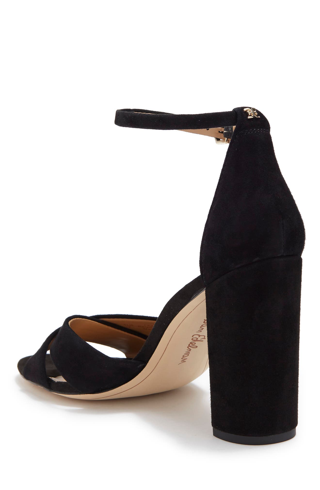 Sam Edelman Yancy Block Heel Ankle Strap Sandal, Alternate, color, 