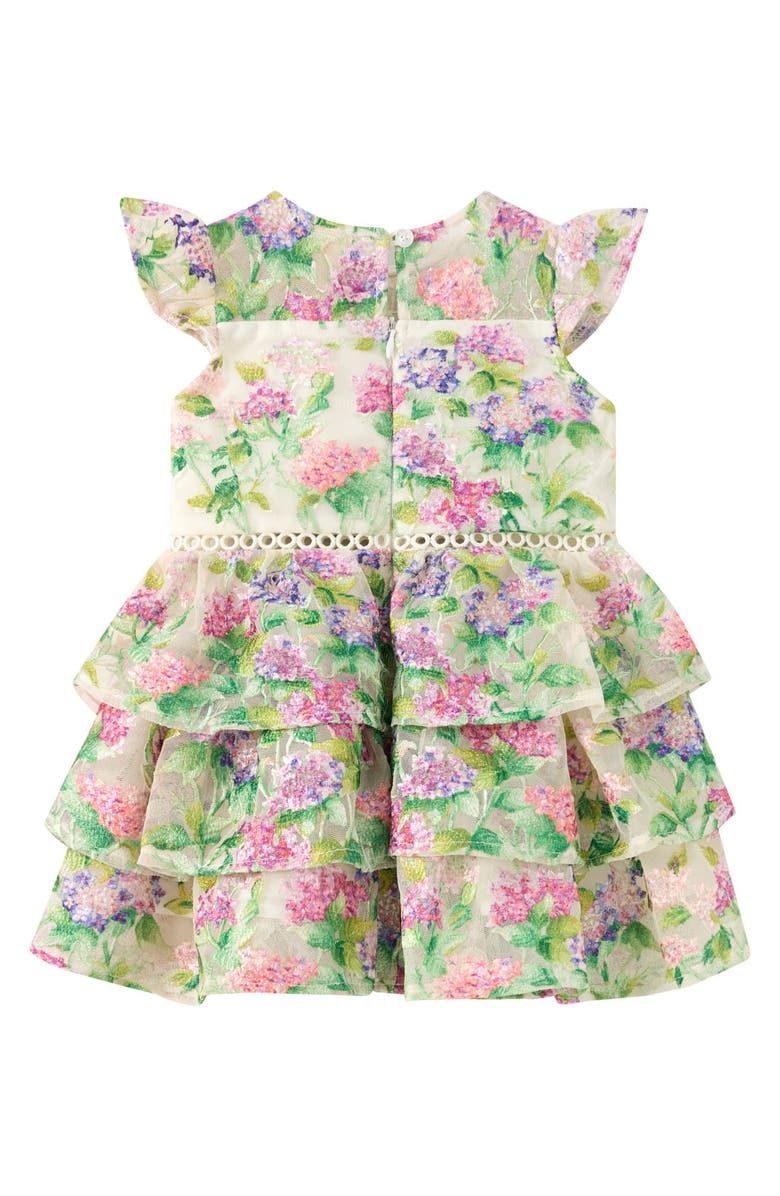 Marlo Kids Clementine Embroidered Mini Dress, Alternate, color, Floral