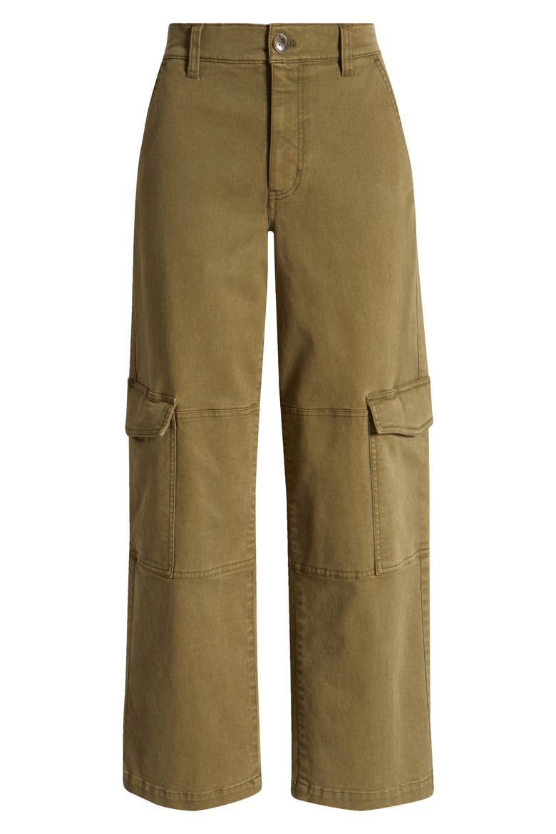 The Station Crop Cargo Pants, Main, color, CAPER
