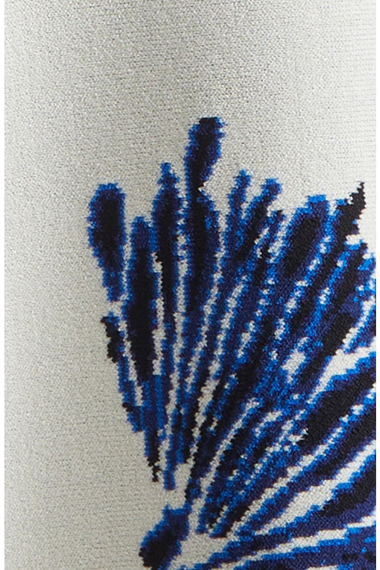 Alessia Jacquard Skirt, Alternate, color, OCEAN