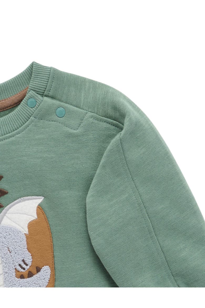 Hungry Dragon Sweater, Alternate, color, Glade