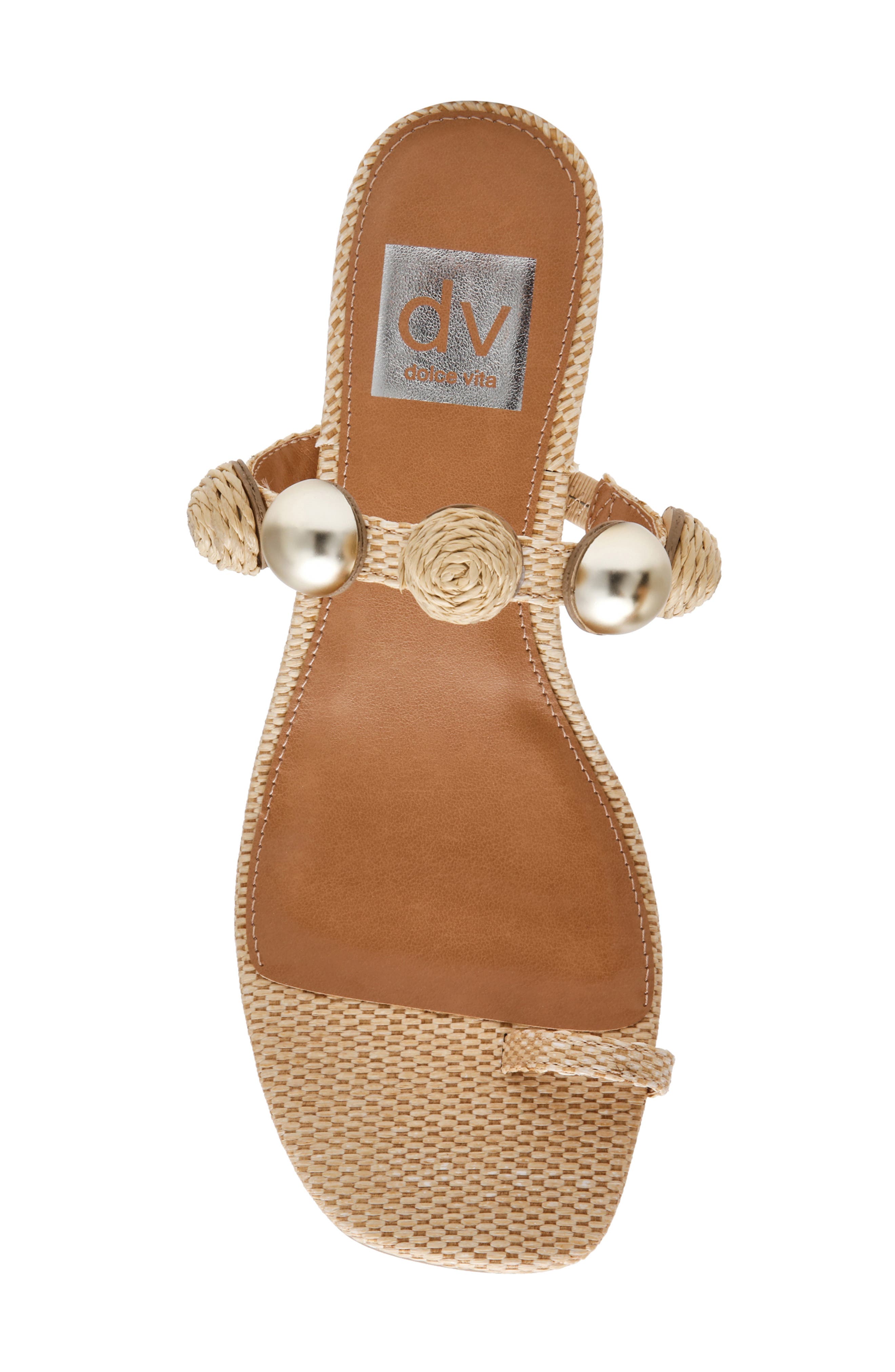 DV by Dolce Vita Bova Toe Loop Sandal, Alternate, color, Natural