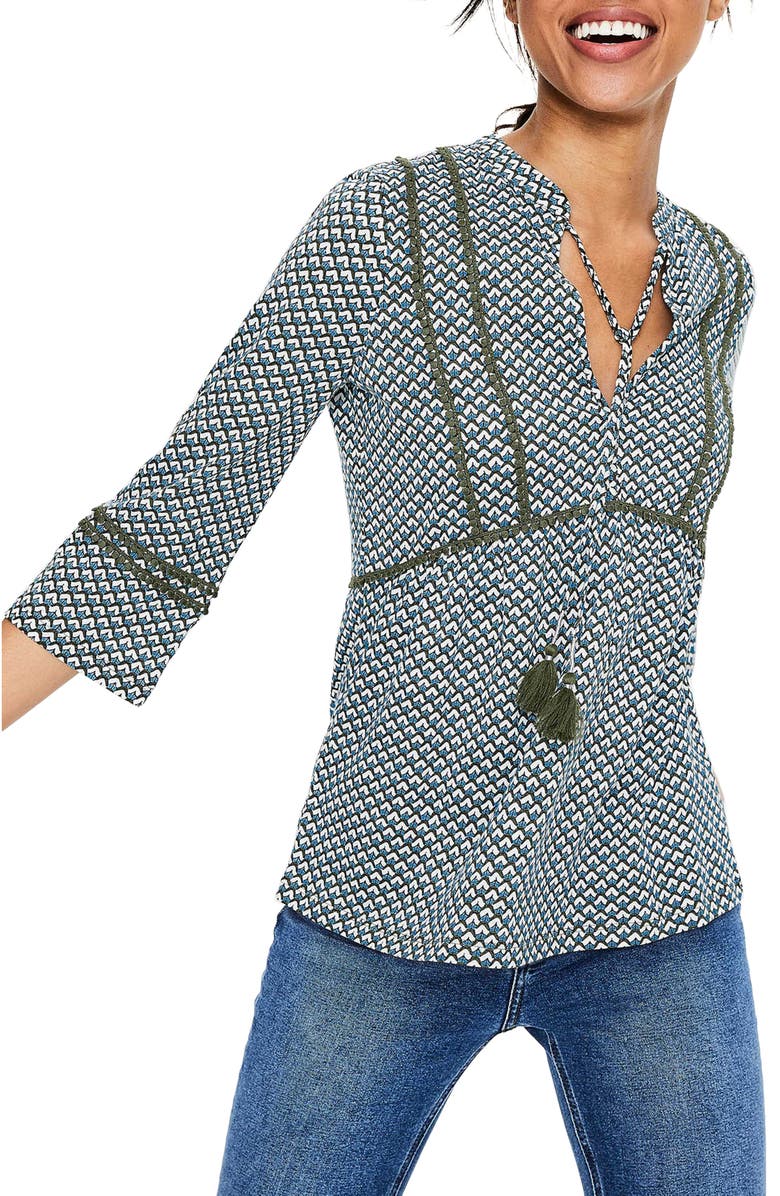 Boden Gemma Jersey Top, Main, color,