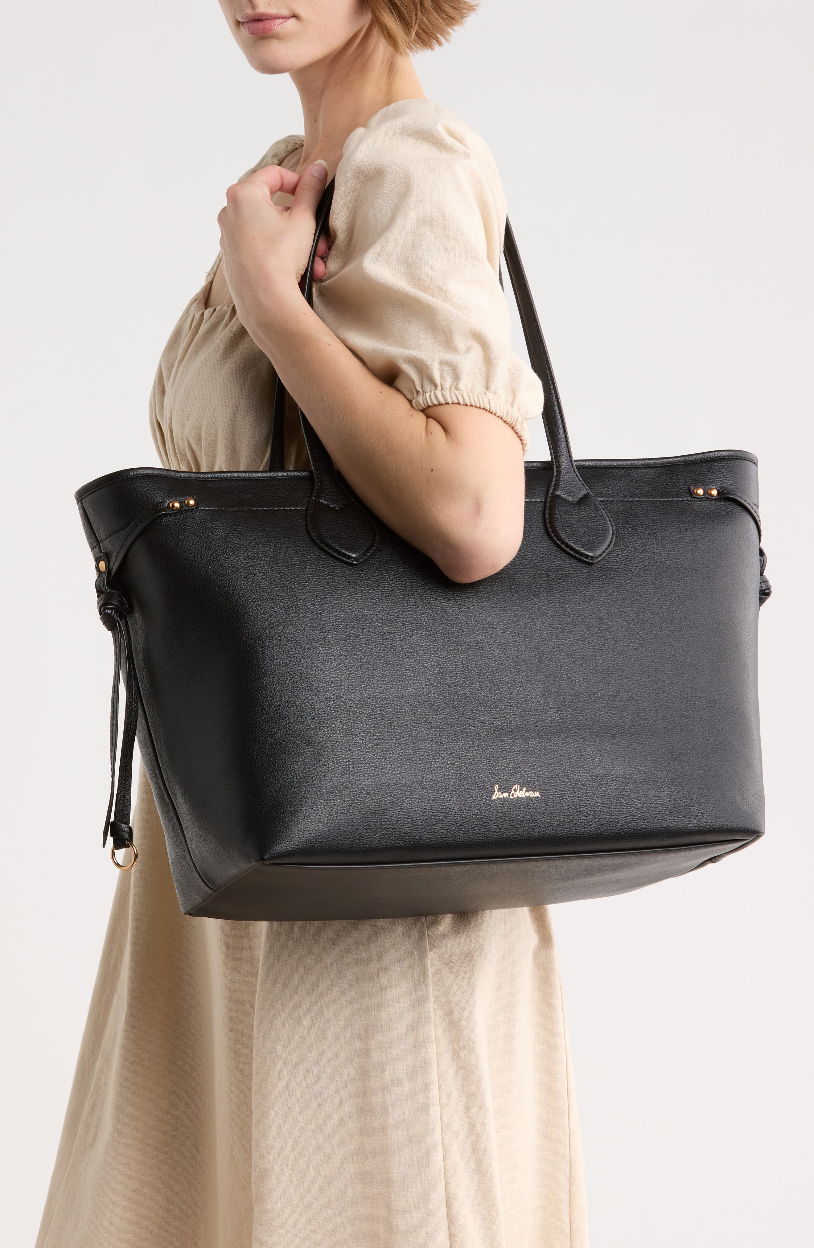 Sam Edelman Elaina Tote, Alternate, color, Black