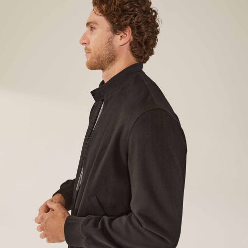 Italic Chase Cashmere-wool Bomber Jacket In Black