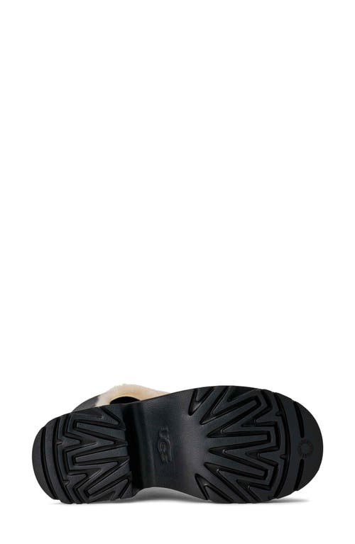 Ugg(r) Esmee Leather Cuffable Tall Boot In Black