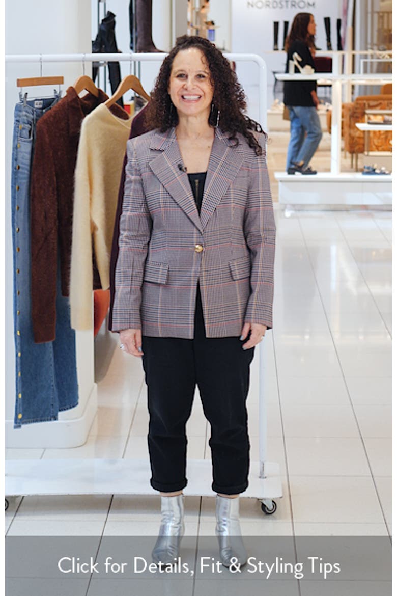 Healy Houndstooth Plaid Dickey Jacket video