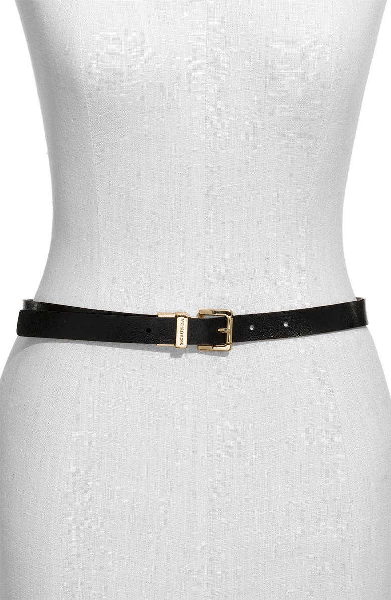 MICHAEL Michael Kors Reversible Leather Belt, Alternate, color, 