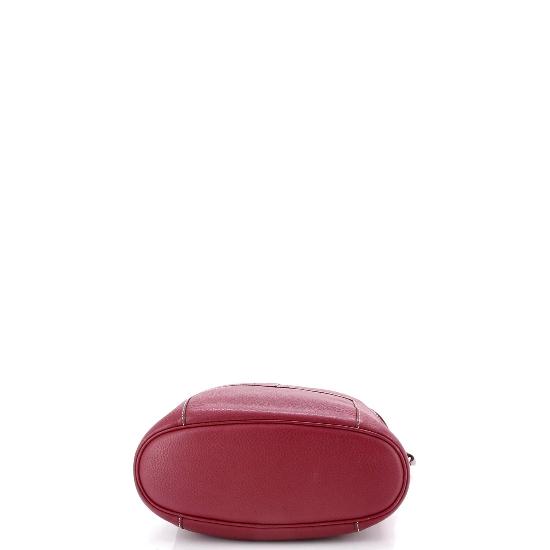 Pre-Owned Hermes Sac Good News Bag Leather PM, Alternate, color, Rubis