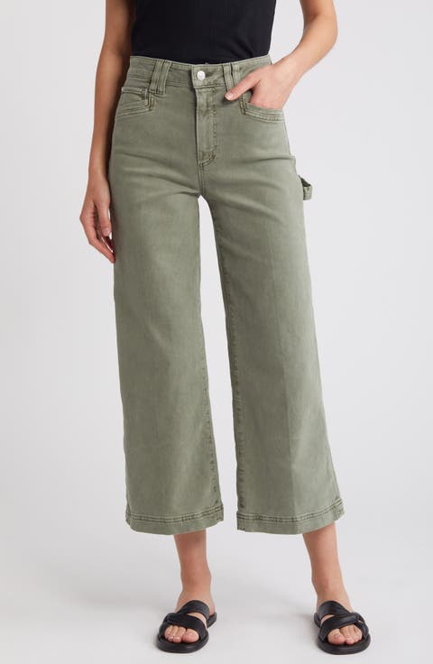Anessa Carpenter Wide Leg Jeans (Vintage Sweet Succulent)