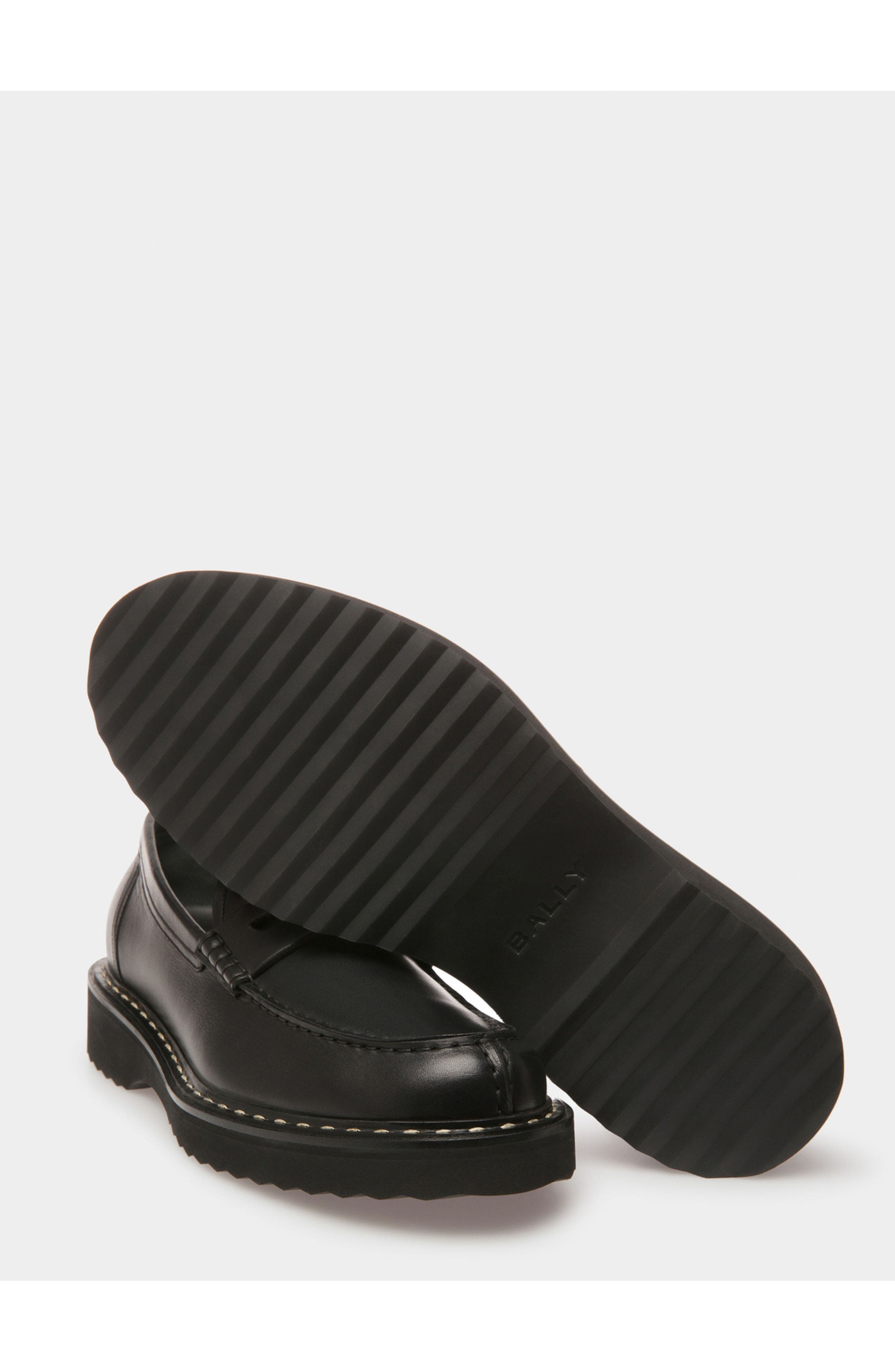 Bally Neasden Loafers, Alternate, color, Black