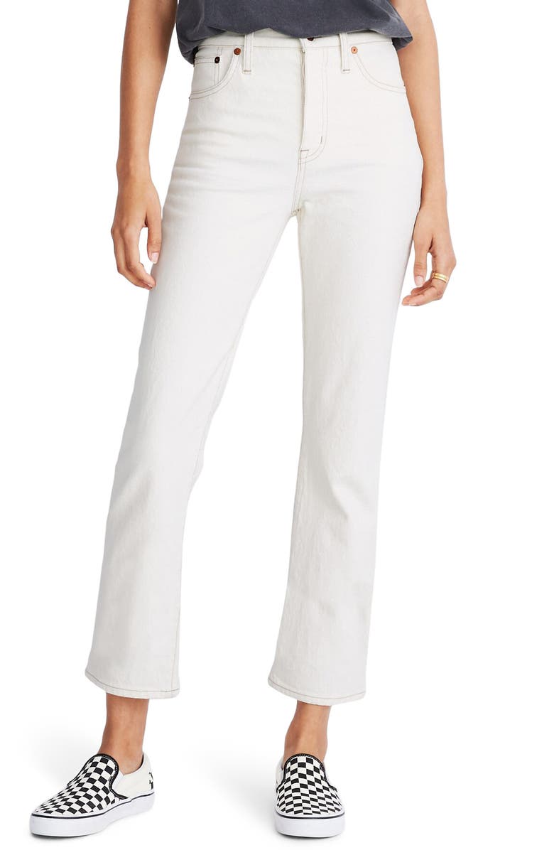 Madewell Slim Demi-Boot Ankle Jeans, Main, color, 
