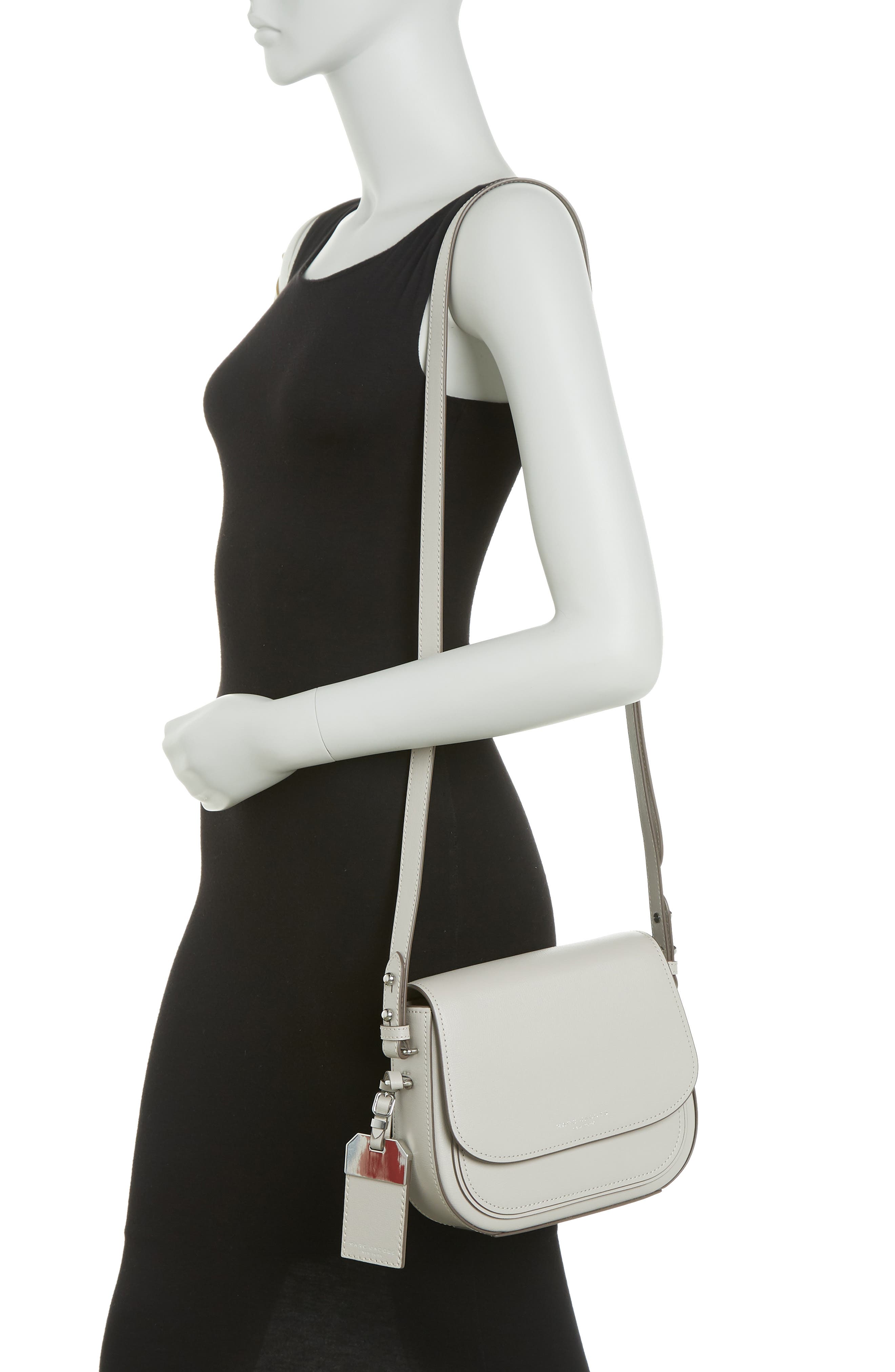 Mini Rider Crossbody Bag, Alternate, color, SILVER CLOUD