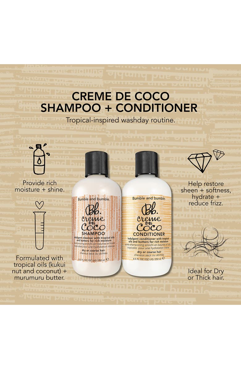 Bumble and bumble. Creme de Coco Shampoo, Alternate, color,