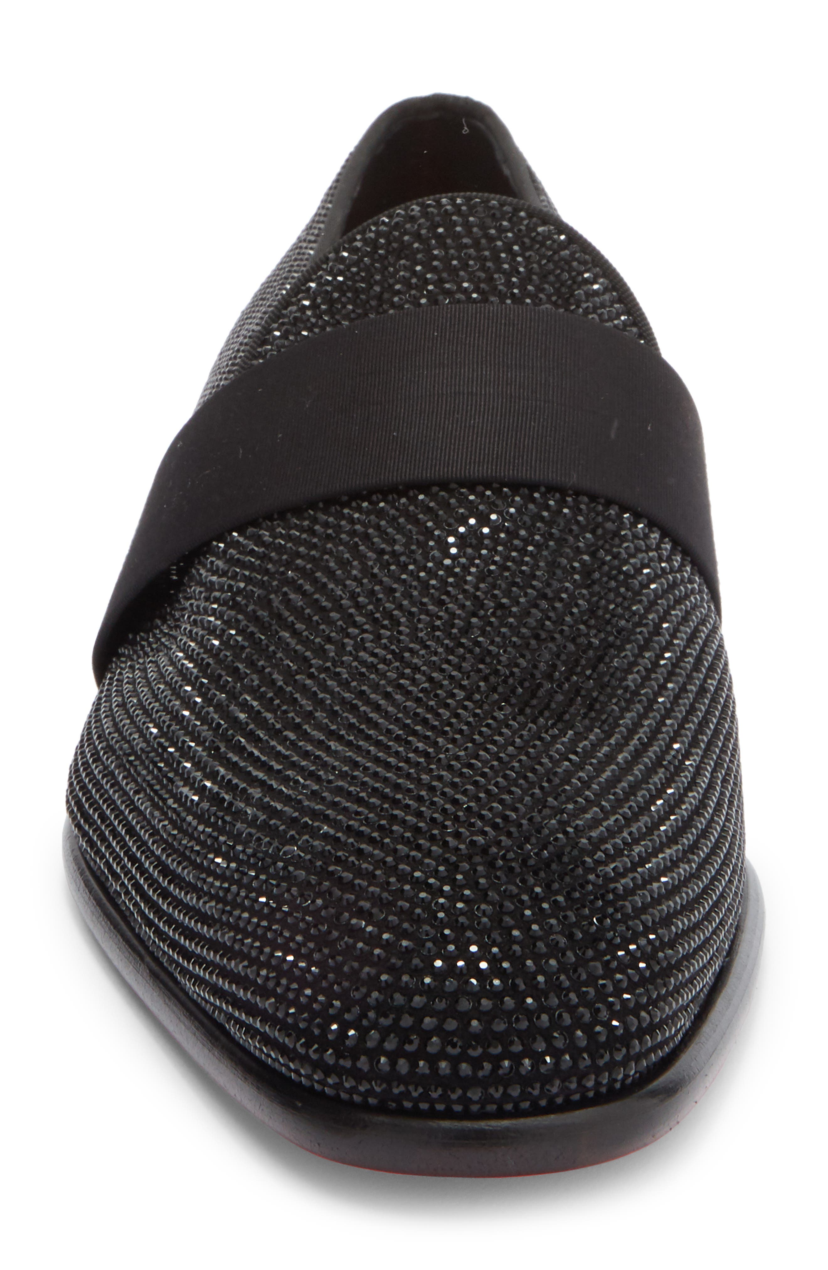 Santoni Isomer Crystal Loafer, Alternate, color, 