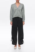 BIMBA Y LOLA Ruched Denim Jogger Trousers