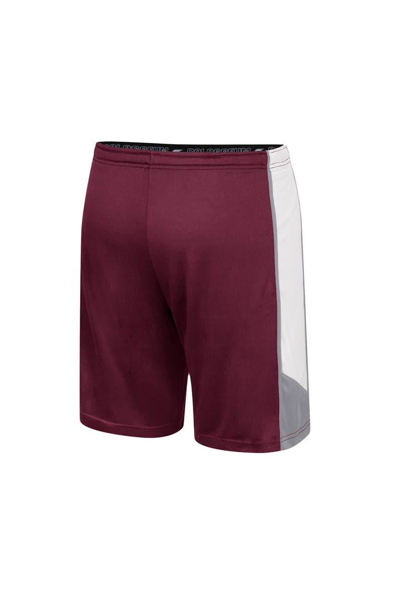 Men's Colosseum Maroon Mississippi State Bulldogs Haller Shorts, Alternate, color, Maroon