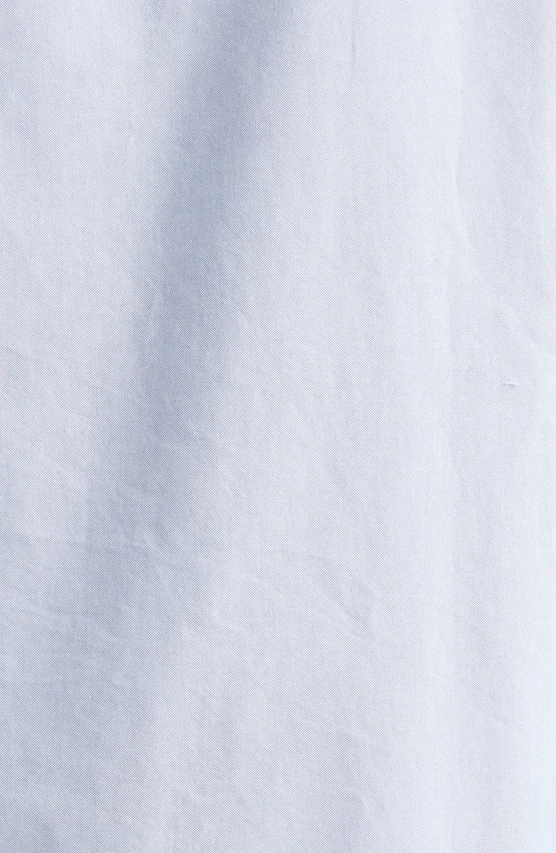 Thom Browne Straight Fit Cotton Oxford Button-Down Shirt, Alternate, color, Light Blue