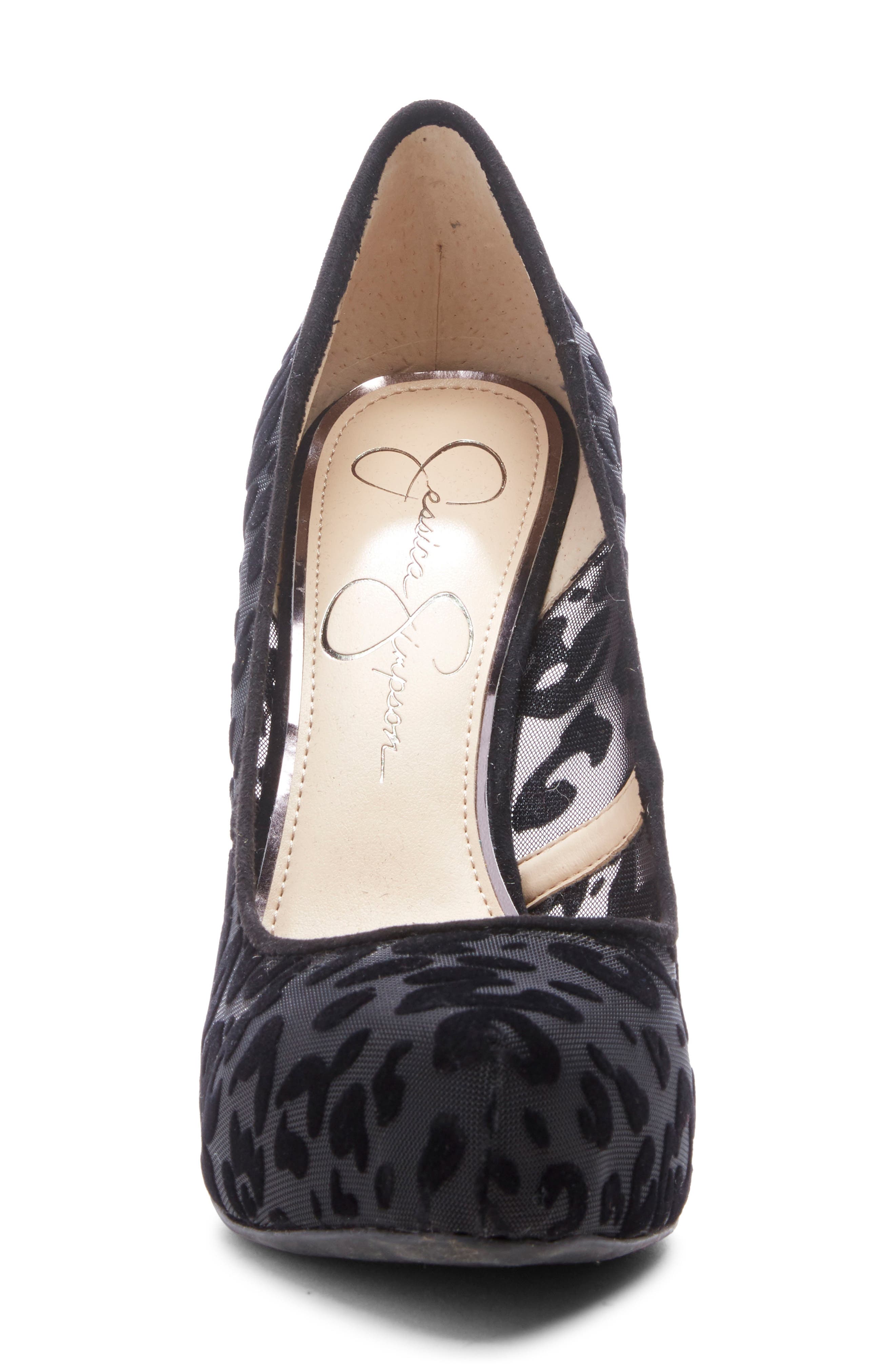 Parisah3 Lace Pump, Alternate, color, BLACK SUEDE