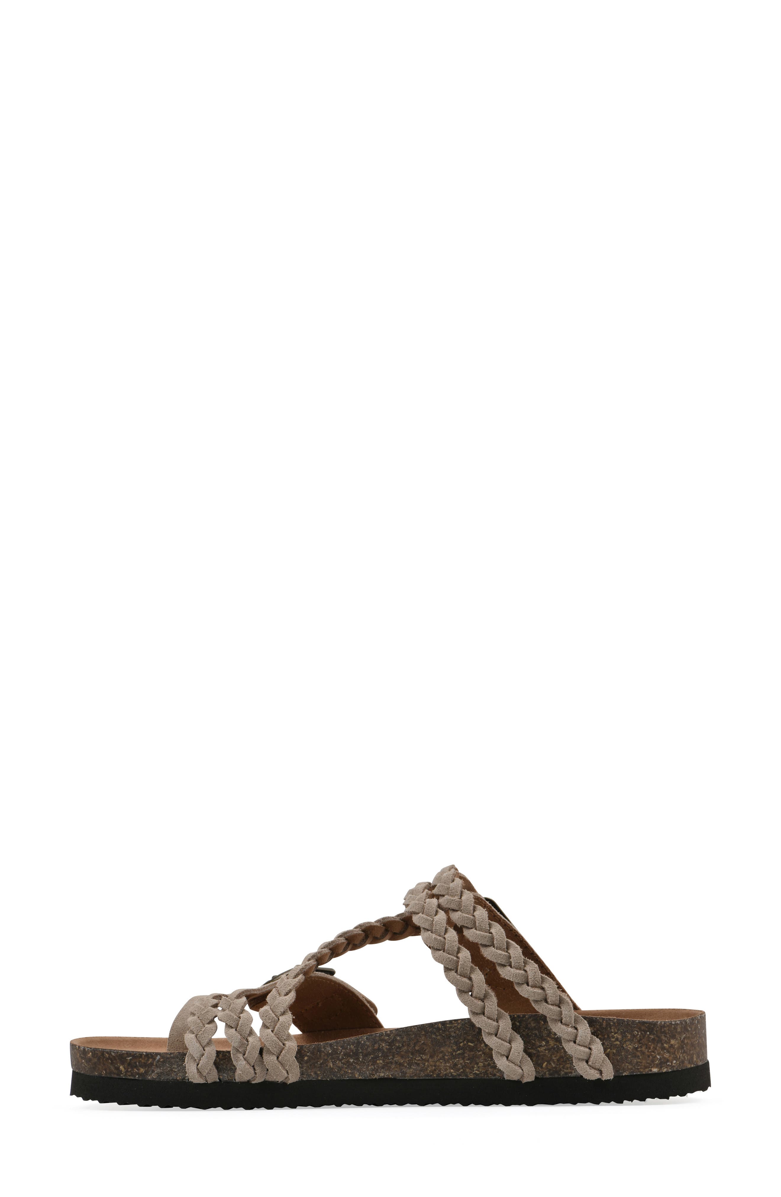 CLIFFS BY WHITE MOUNTAIN Haziest Sandal, Alternate, color, Sandal Wood Suede