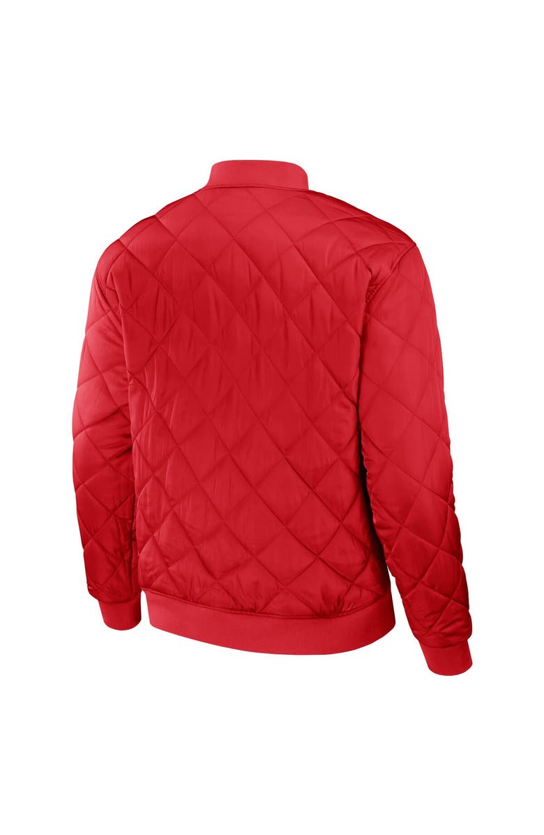 Darius Rucker Collection by Fanatics Men's Darius Rucker Collection by Fanatics Black/Red Chicago Cubs Reversible Full-Zip Bomber Jacket, Alternate, color, Black