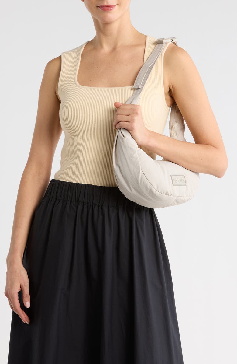 Hunter Mini Crescent Crossbody Bag, Alternate, color, Grey