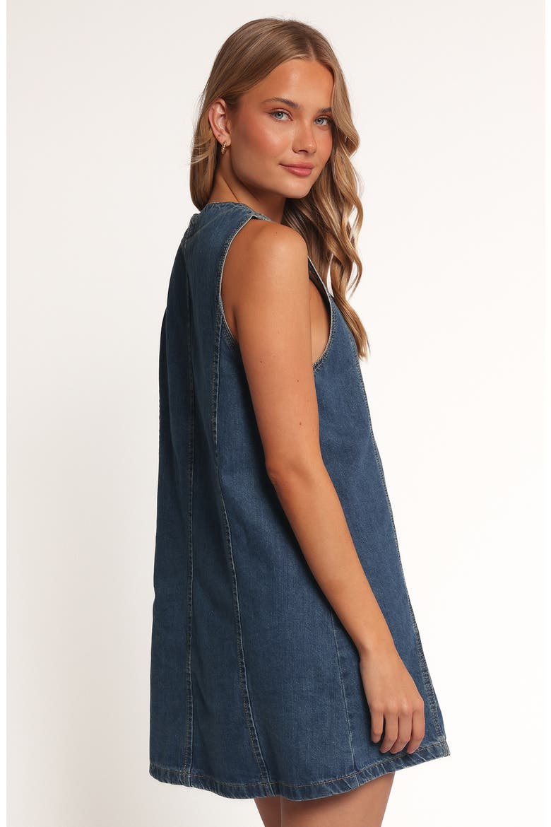 Dawson Minidress, Alternate, color, INDIGO DENIM