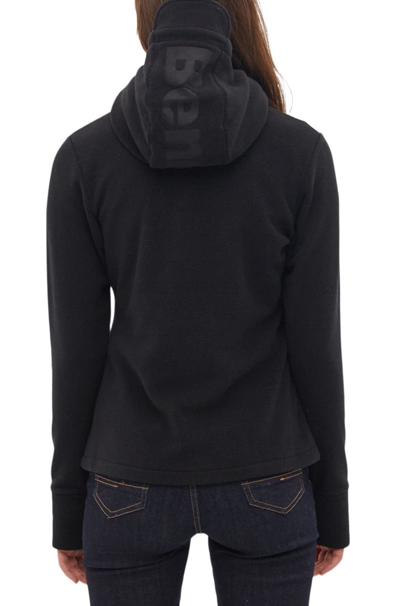 Bench. Ninja Asymmetric Fleece Jacket, Alternate, color,