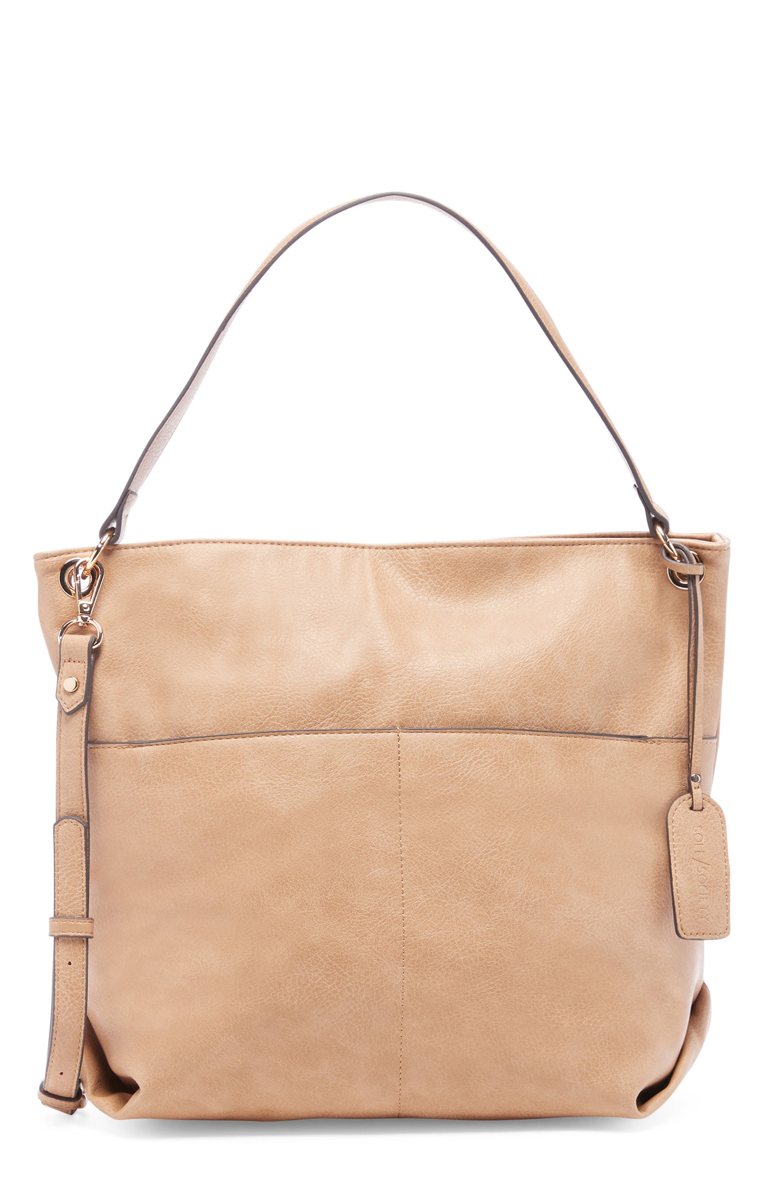 Sole Society Asmin Hobo Bag, Main, color, 
