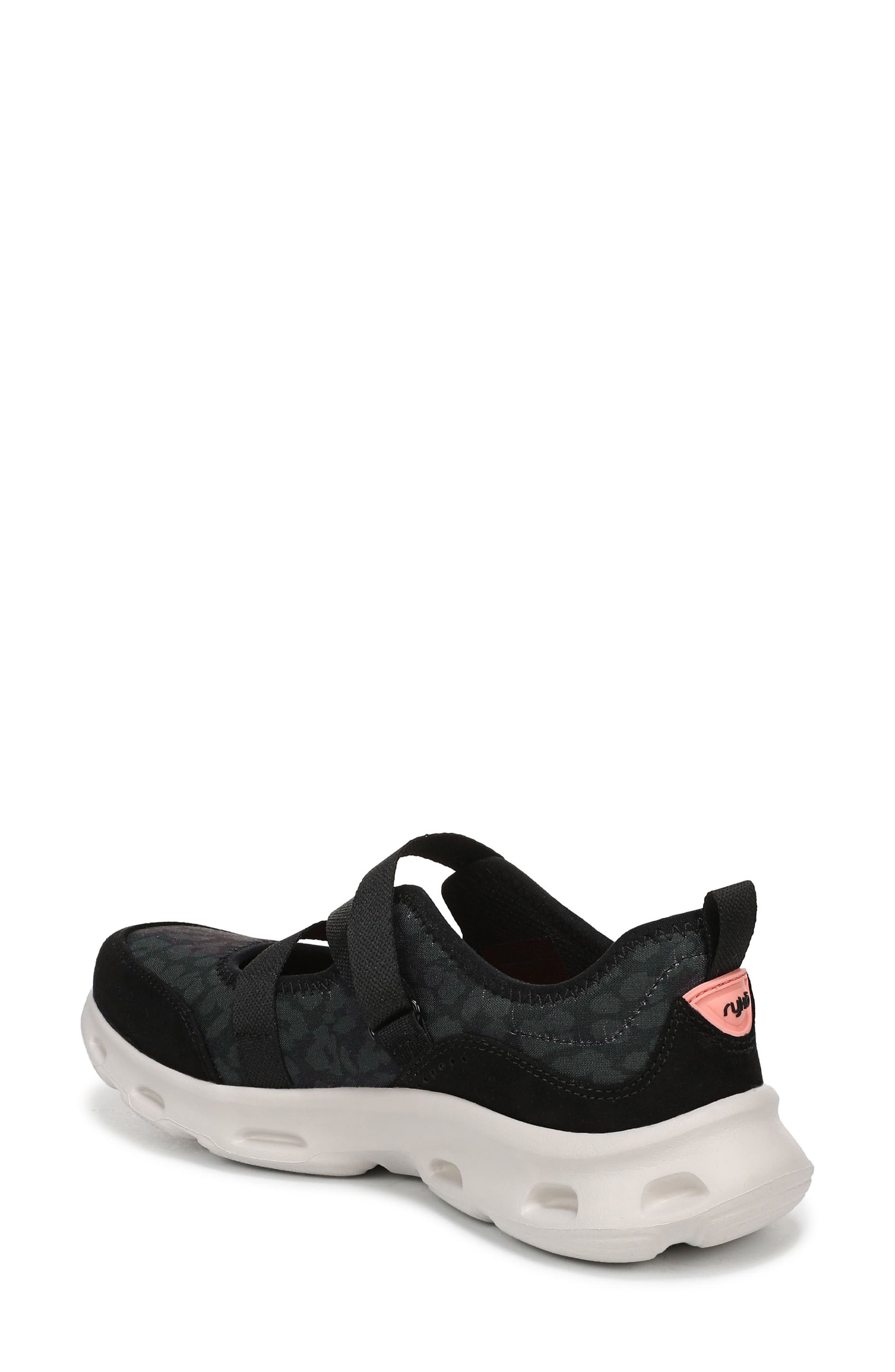 Rykä ACTIVFoam Sneaker, Alternate, color, Black Leopard Fabric