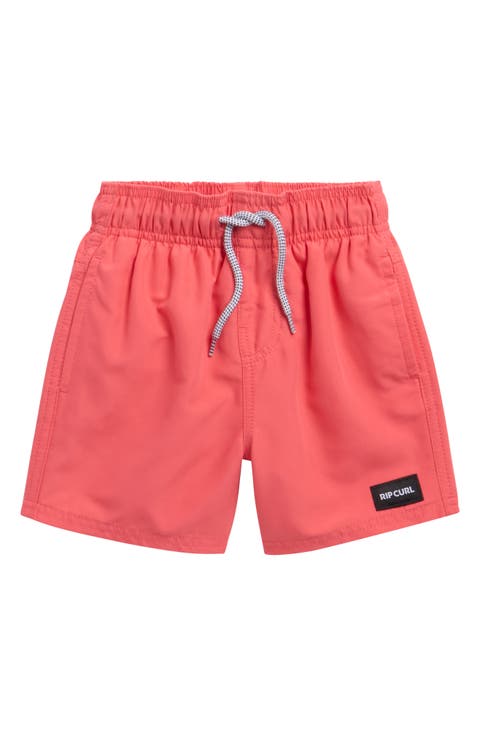 Kids' Offset Volley Swim Trunks (Toddler & Little Kid)