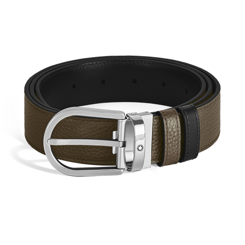 Horseshoe Buckle 35mm Reversible Belt