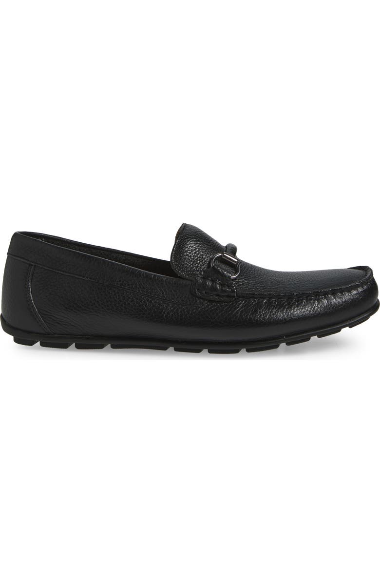 NORDSTROM RACK Leland Bit Driving Loafer, Alternate, color, Black
