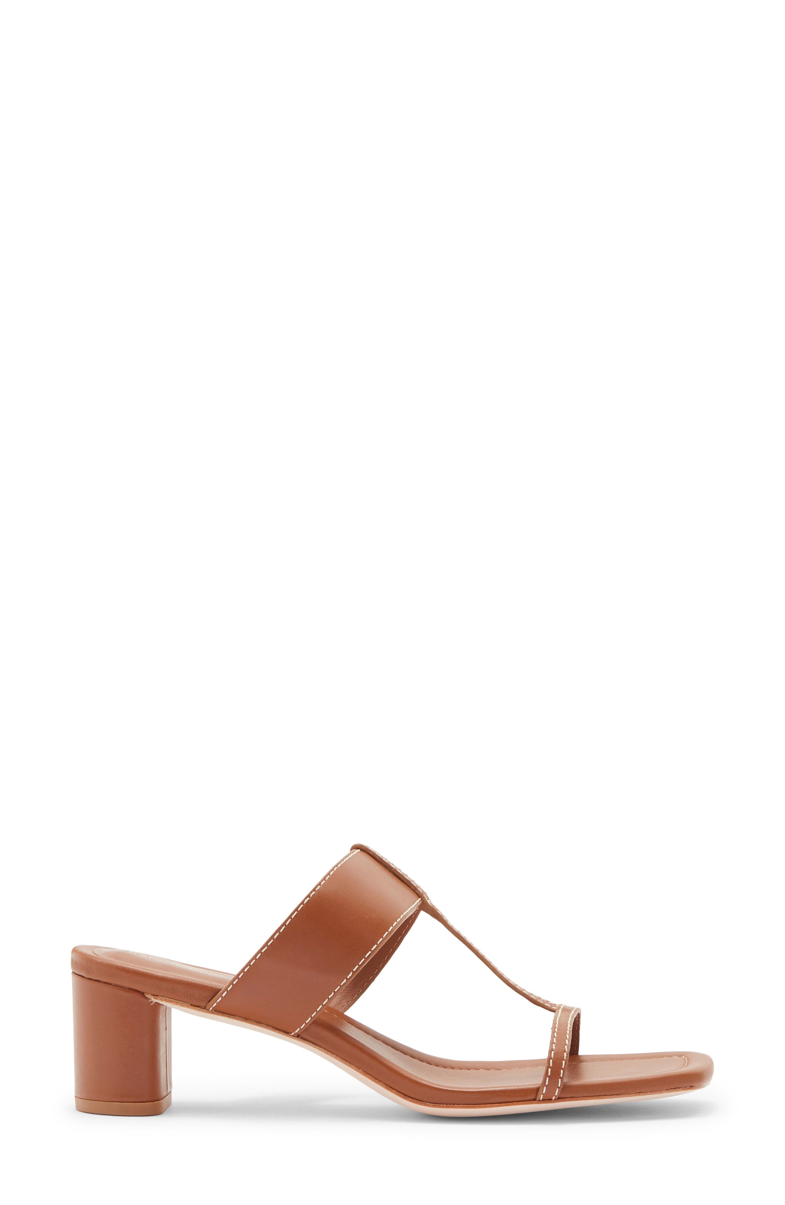 Sardinia Block Heel Sandal, Alternate, color, PECAN LEATHER