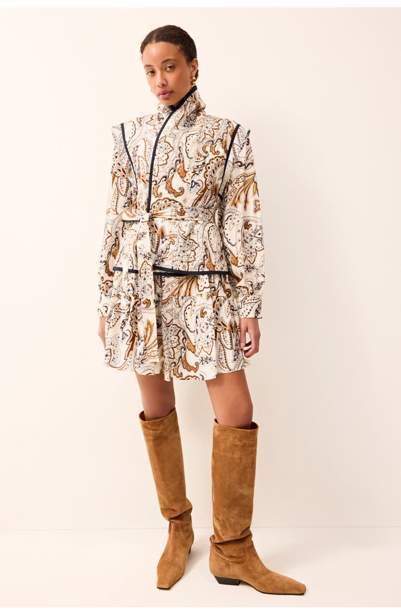 Marie Oliver Ulanie Dress, Alternate, color, Trinity