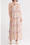 Lana Ruffle Tiered Halter Dress