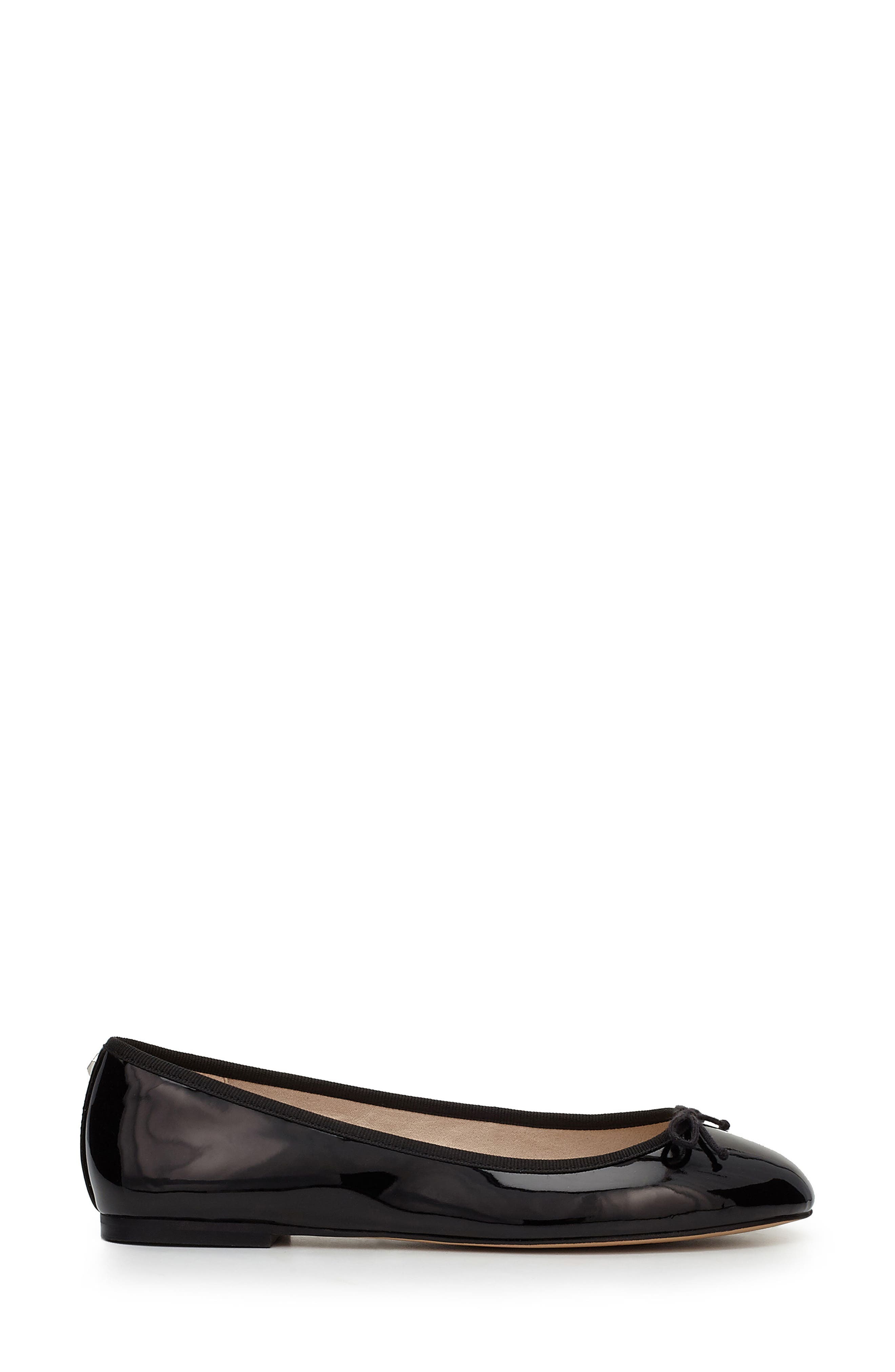 Finley Flat, Alternate, color, BLACK PATENT LEATHER