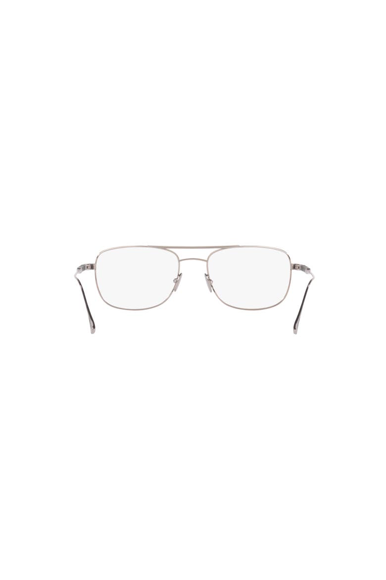 54mm Square optical glasses, Alternate, color, Silver