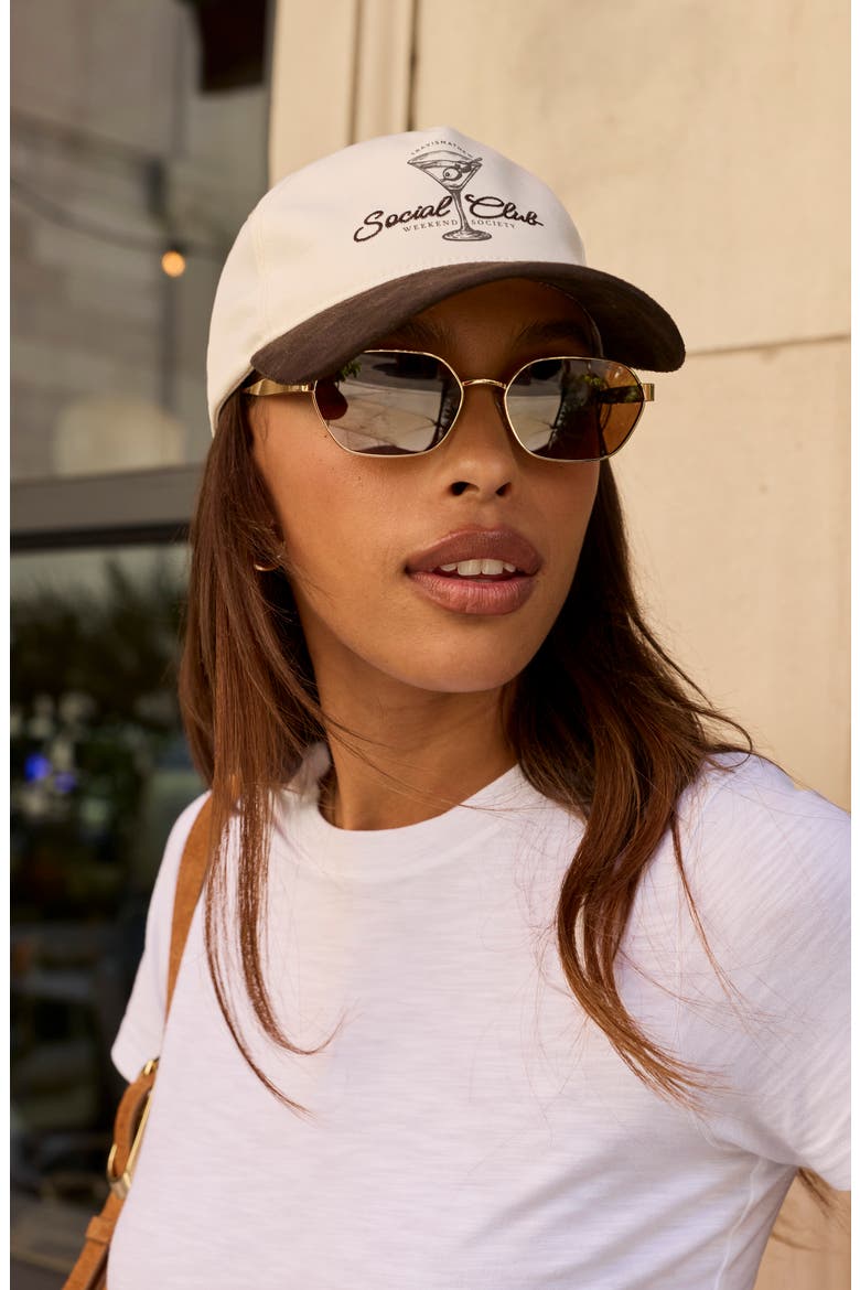 Invite Only Six-Panel Snapback Cap, Alternate, color, TURKISH COFFEE