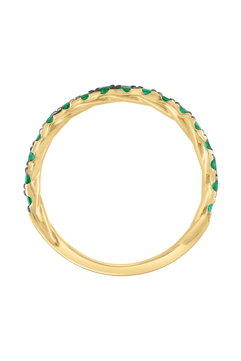 Natural Stone Ring, Alternate, color, GREEN
