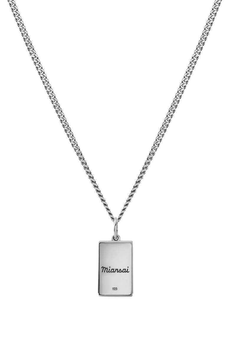 Miansai Duo Lapis Pendant Necklace, Main, color,