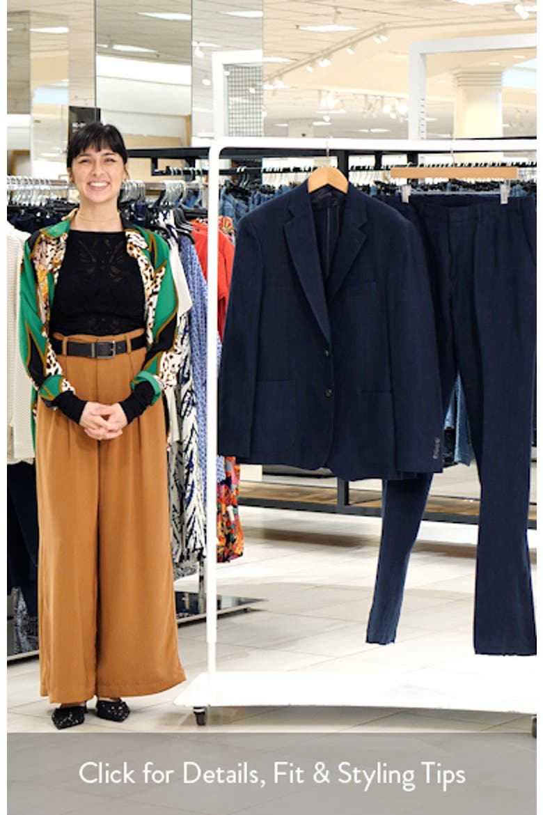 Icon Relaxed Fit Linen Suit video