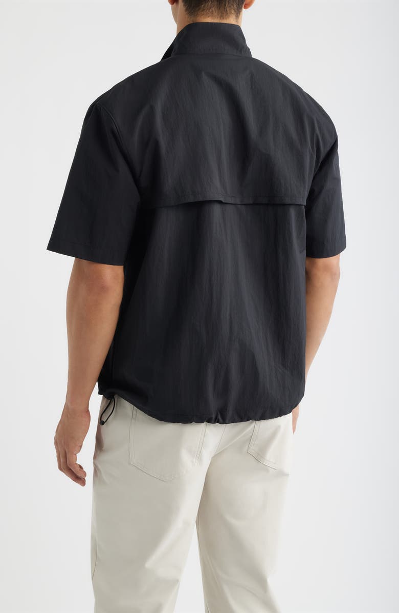 Zella Golf Pro Silk Short Sleeve Quarter Zip, Alternate, color, 