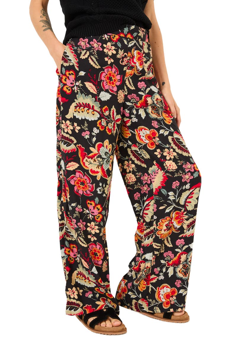 FatFace Isla Floral Trouser, Alternate, color, 