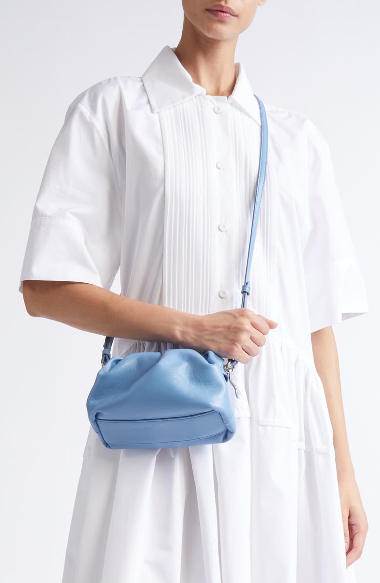 Christian Louboutin Mini Eva Leather Crossbody Bag, Alternate, color, 4375 Ceruleo